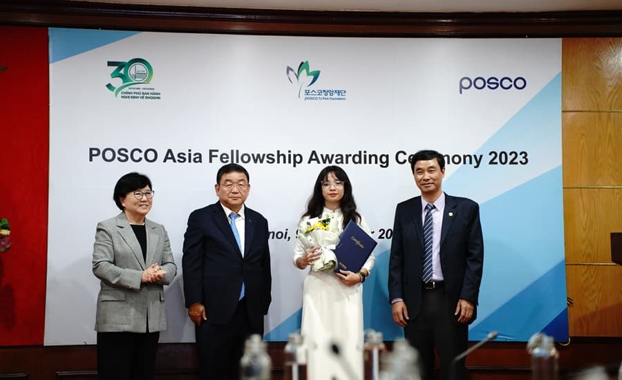 Cô sinh viên đạt học bổng Posco (Hàn Quốc) với ước mơ trở thành chuyên gia khoa học dữ liệu và kinh doanh số