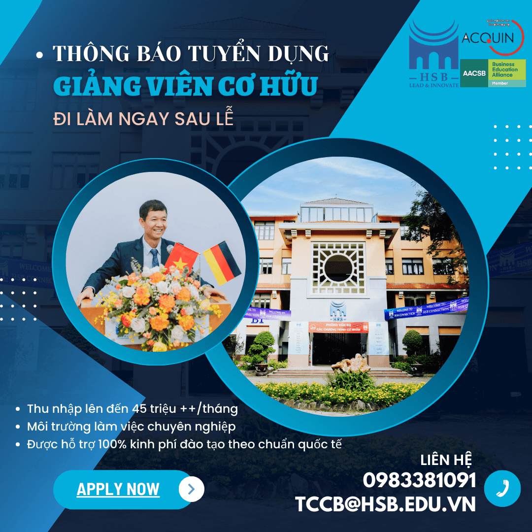 Tuyển dụng giảng viên cơ hữu (Đi làm ngay)