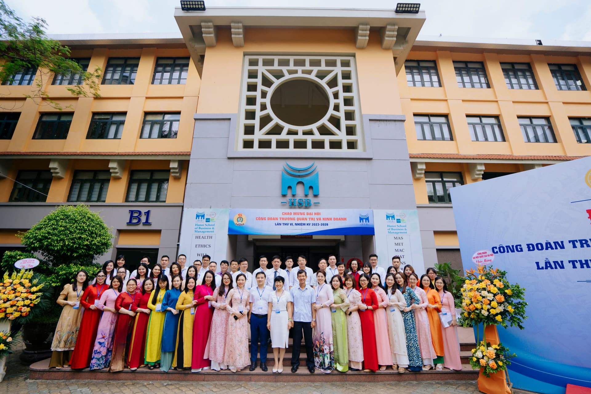 Đại hội Công đoàn Trường Quản trị và Kinh doanh (HSB) lần thứ VI, nhiệm kỳ 2023-2028