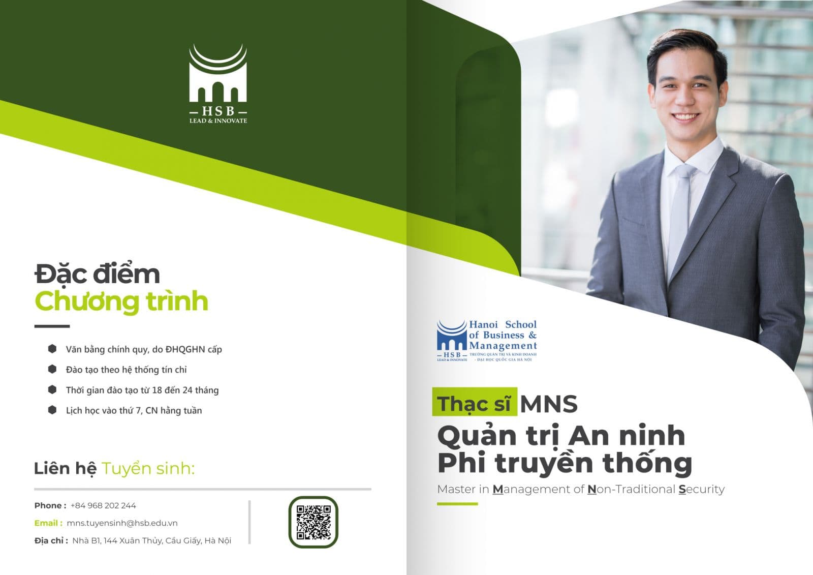 Thạc sĩ Quản trị an ninh phi truyền thống (MNS)