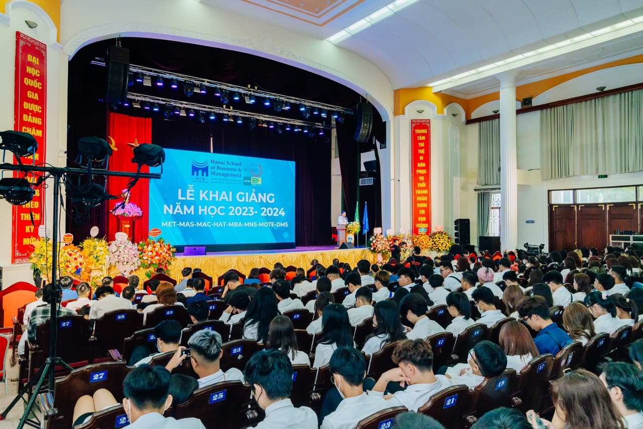 Một năm học mới theo chất lượng giáo dục Quốc tế của Trường Quản trị và Kinh doanh (HSB), Đại học Quốc gia Hà Nội