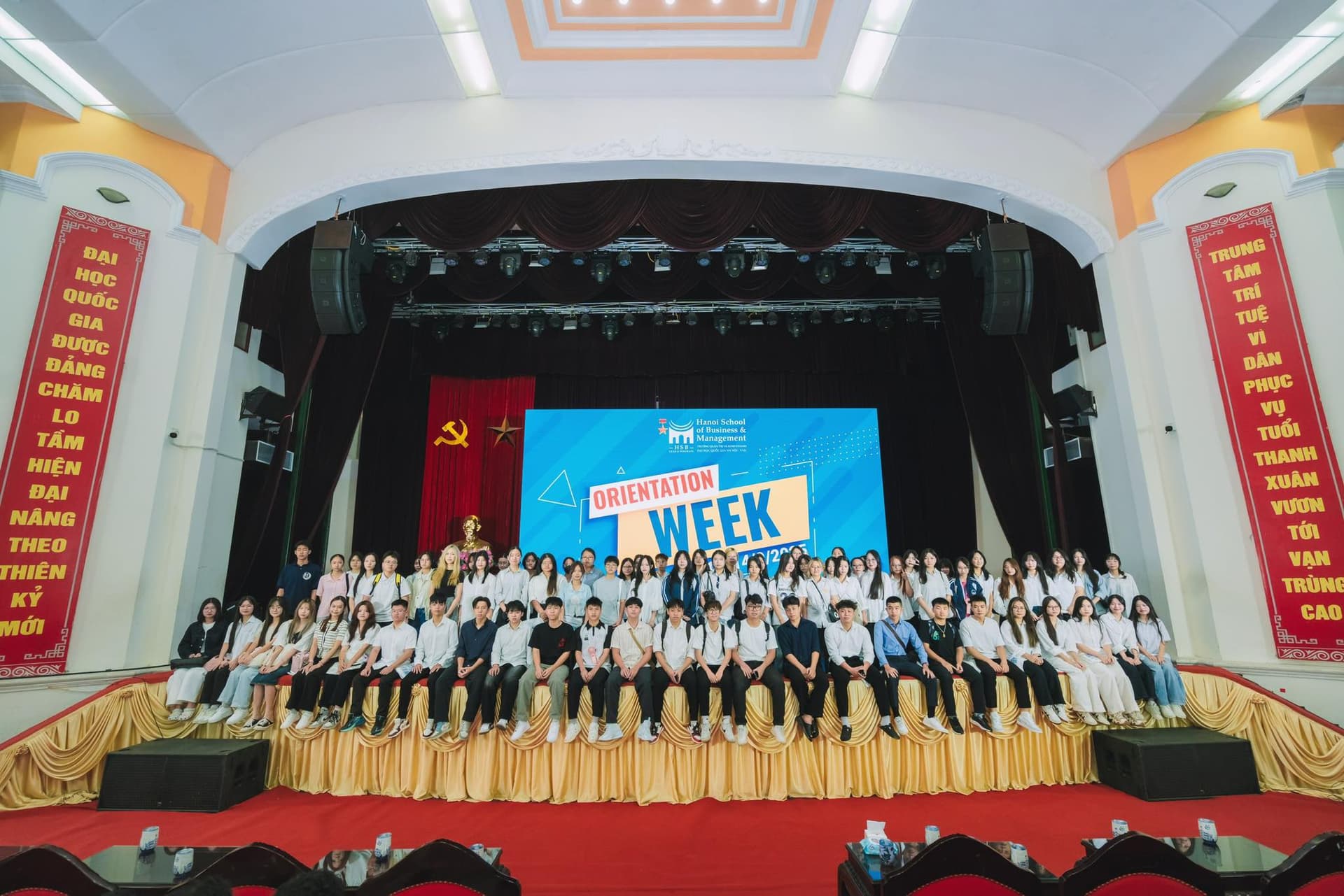 TUẦN LỄ HÔI NHẬP O-WEEK 2025 – SỨC TRẺ BÙNG NỔ, CHÀO ĐÓN TÂN SINH VIÊN HSB
