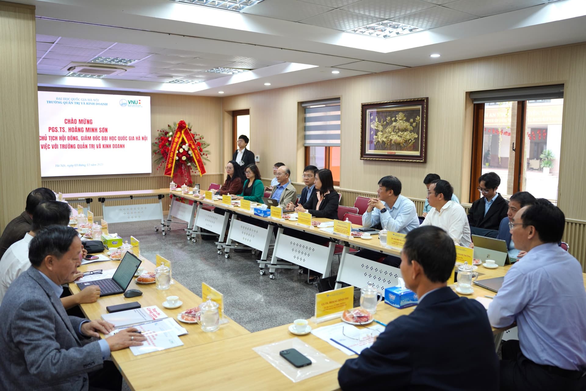 Giám đốc Đại học Quốc gia Hà Nội đánh giá cao vai trò tiên phong của HSB