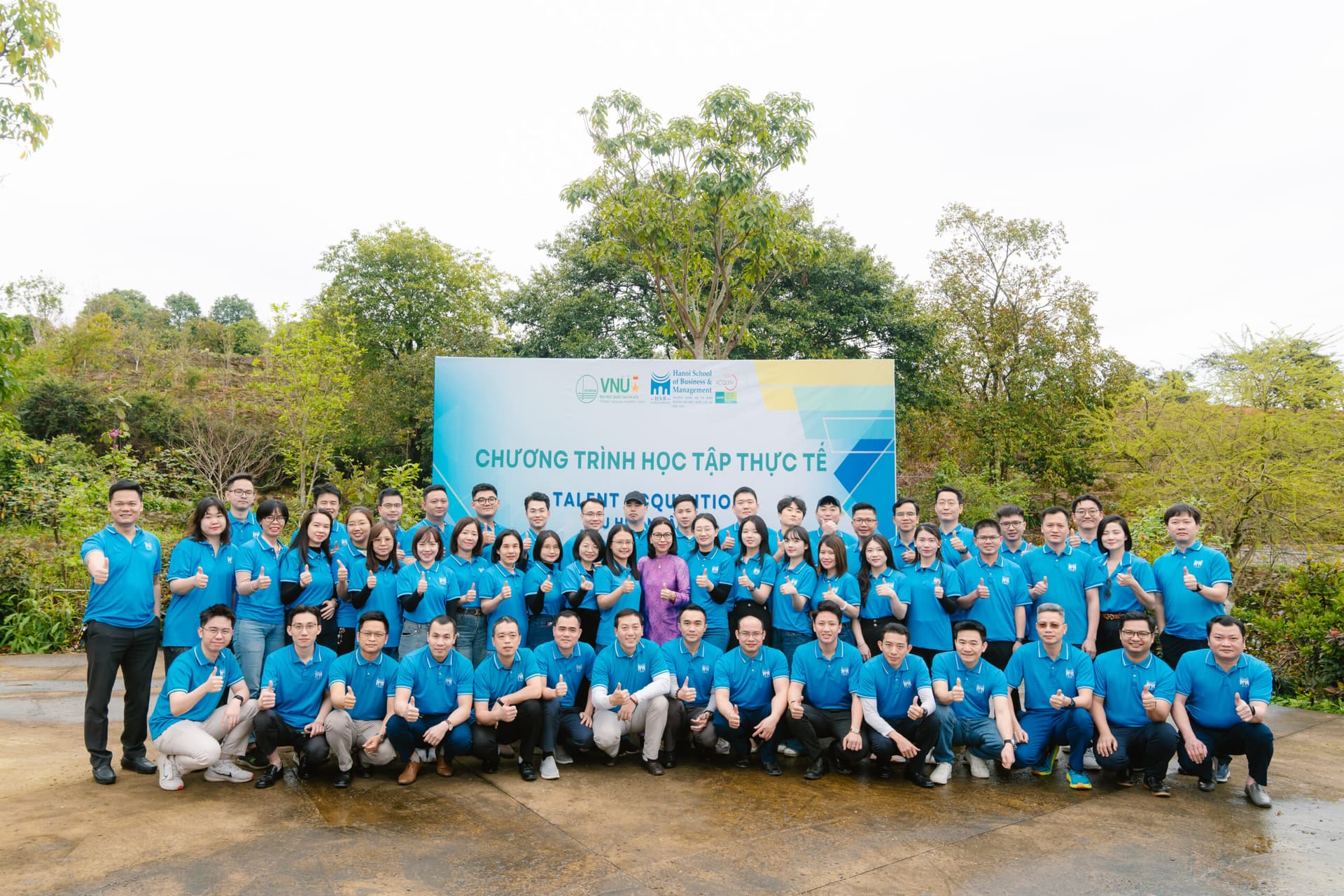 Chương trình Học tập thực tế 2025 hệ cao học với chủ đề Thu hút nhân tài trong bối cảnh quản trị hiện đại